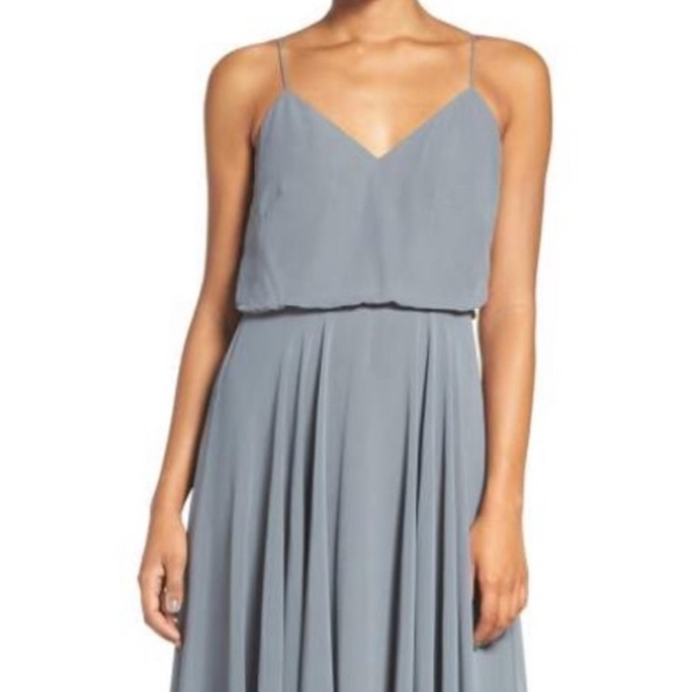 Jenny yoo inesse Denmark blue dress